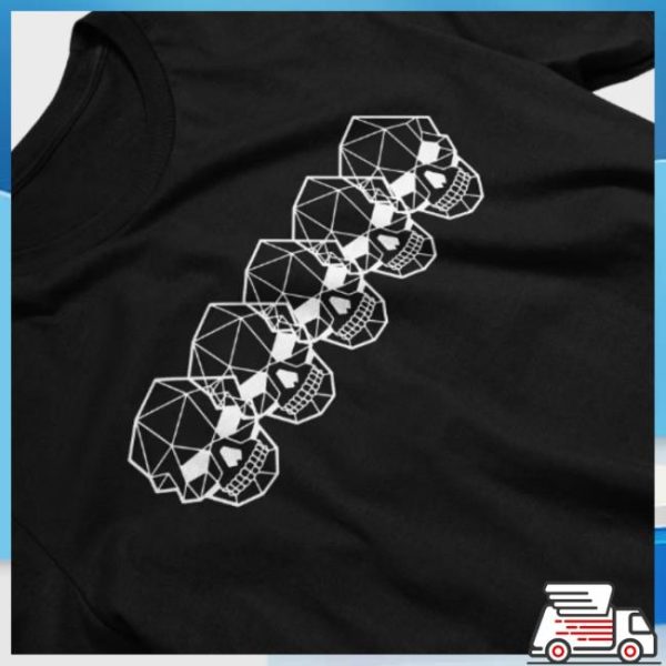 Death Battle Store Merch Death Battle Geometric Skull Tee