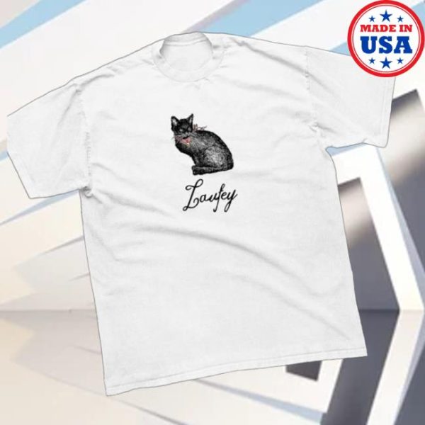 Laufey Store Merch Black Cat Tee