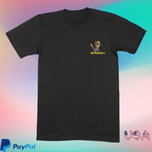 Shreddy Lyfe Store Merch Ski Shirt Black Shirt