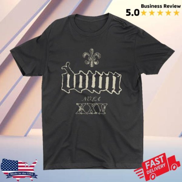 Down Store Merch Nola Xxv T-Shirt
