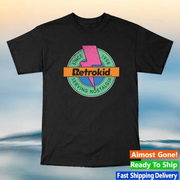 Retrokid Merch Store Shop Retrokid Originals 90S T-Shirt Black