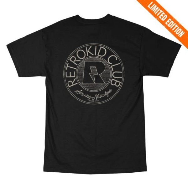 Retrokid Merch Store Shop Retrokid Originals Be A Kid T-Shirt Black