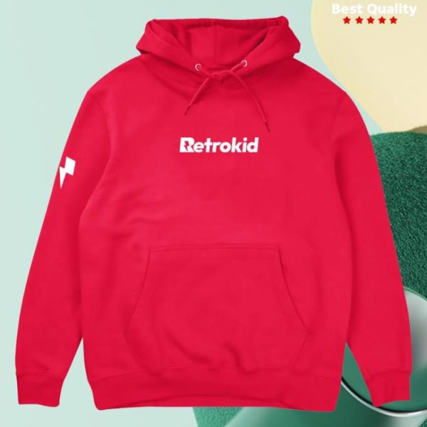 Retrokid Merch Store Shop Retrokid Originals Signature Hoodie Red
