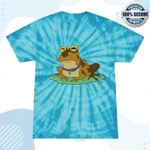 Toddland Merch Store Shop Futurama All Glory Tee Tie Dye Turquoise