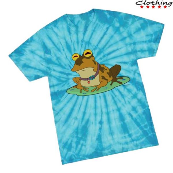 Toddland Merch Store Shop Futurama All Glory Tee Tie Dye Turquoise