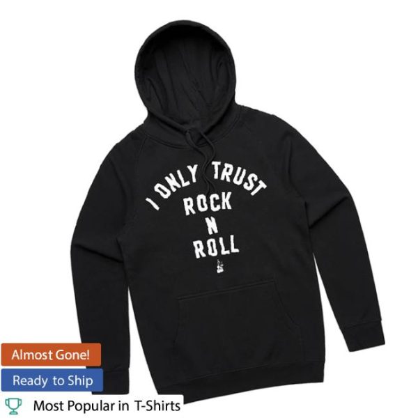 Sound-Merch Store The Living End I Only Trust Rock N Roll Cd & Black Hoodie