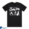 kenny sound merch store the living end i only trust rock n roll lp pink black splatter vinyl black tee