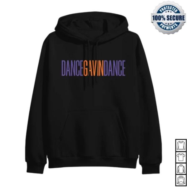 Dancegavindance Band Store Merch Outline Hoodie