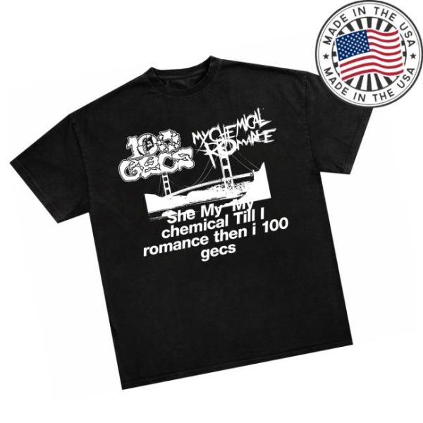 100 Gecs Store Merch Chemical Gecs Tee