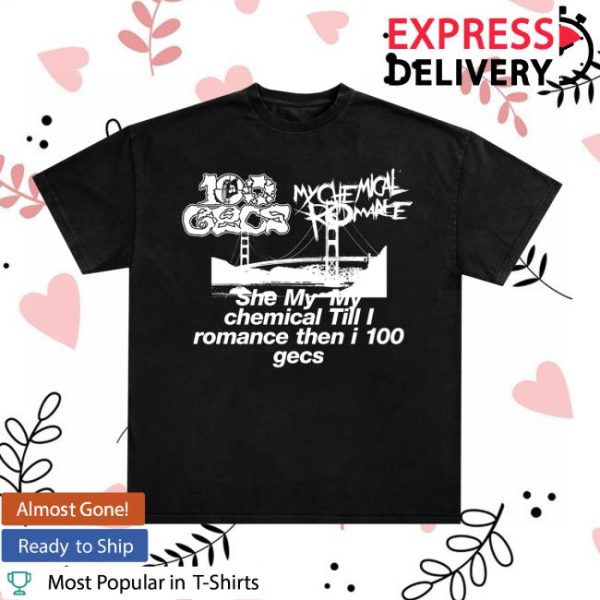100 Gecs Store Merch Chemical Gecs Tee
