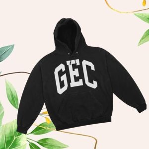 100 Gecs Store Merch Varsity Black Hoodie