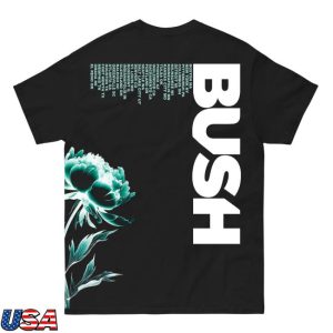 Bush Official Store Merch Wrap Around Tour Itin Tee