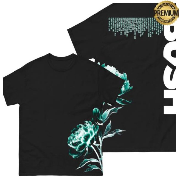 Bush Official Store Merch Wrap Around Tour Itin Tee
