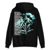 kenny bush official store merch vertical logo tour hoodie w