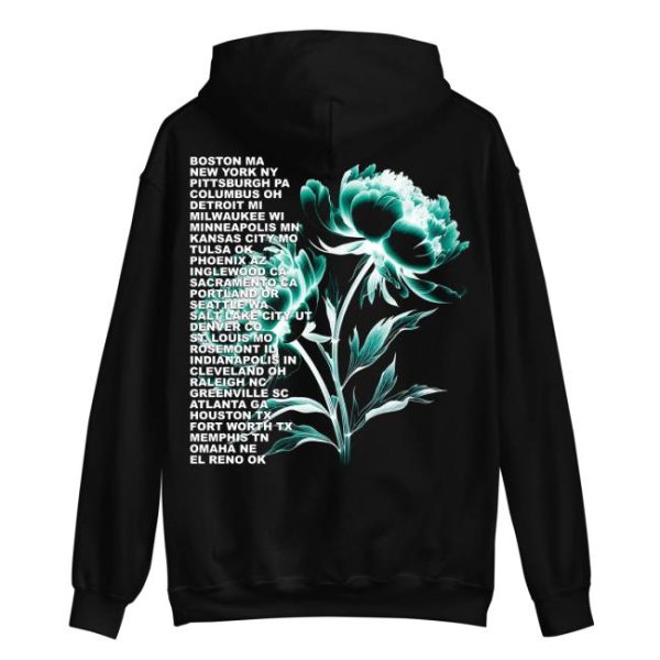 Bush Official Store Merch Vertical Logo Tour Hoodie