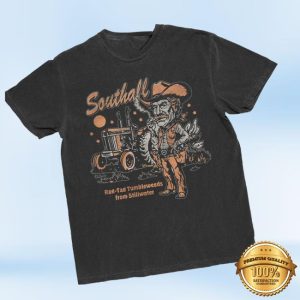 Sunfrog Solutions Store Merch Smoking Cowboy Tee