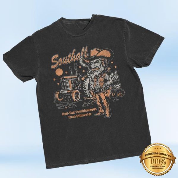 Sunfrog Solutions Store Merch Smoking Cowboy Tee