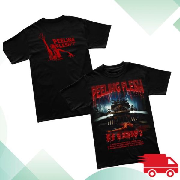 Indiemerchstore Merch Peeling Flesh Pf Radio 2 T-Shirt