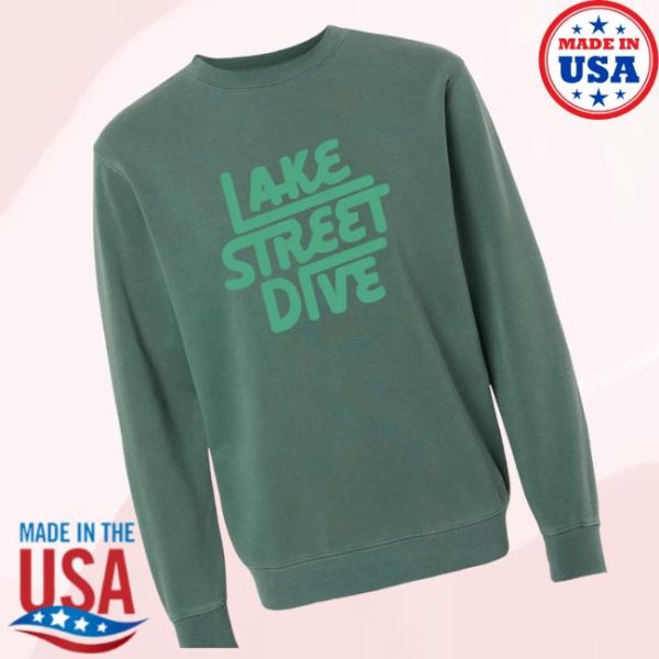 Lake Street Dive Store Merch Blue Band Together Tee
