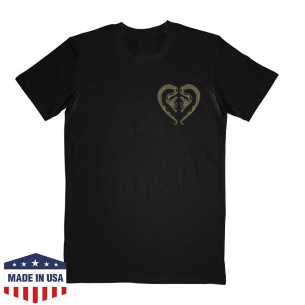 Imprint Merch Store I Killed The Prom Queen Snakes Black T-Shirt