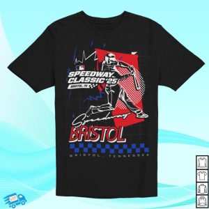 Neweracap Store Merch Speedway Classic Black T-Shirt