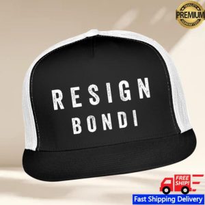 Funnymike Store Merch Resign Bondi Trucker Hat