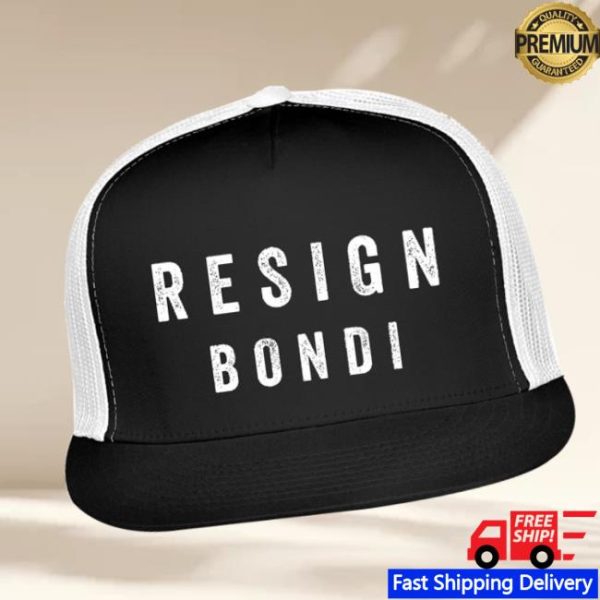 Funnymike Store Merch Resign Bondi Trucker Hat
