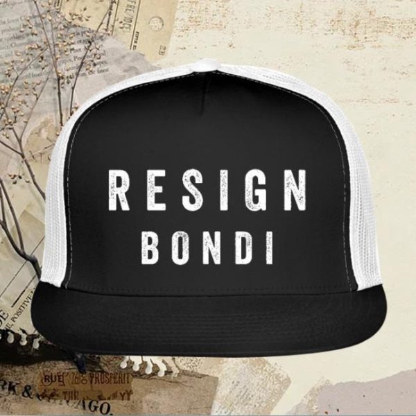Funnymike Store Merch Resign Bondi Trucker Hat