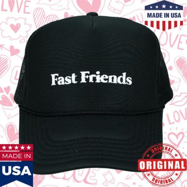 Down Right Merch Fast Friends Ff Logo Hat Black