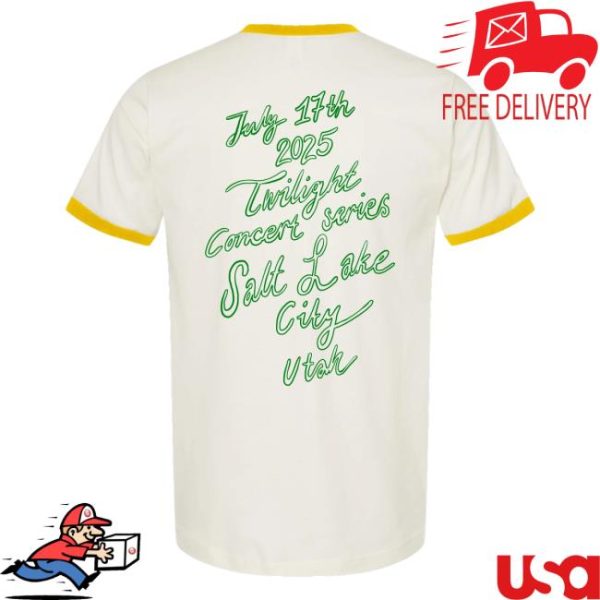 Sierra Ferrell Store Merch Heavy Petal Yellow Ringer Shirt