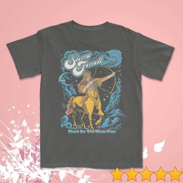 Sierra Ferrell Store Merch Shoot For The Moon Tour ’25 Tee