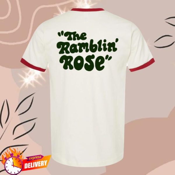 Sierra Ferrell Store Merch Ringer Ramblin’ Rose Shirt