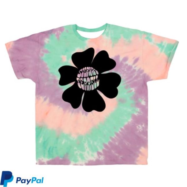Sierra Ferrell Store Merch Tie Dye Flower Power Tee