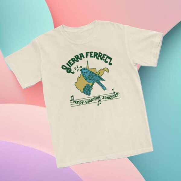 Sierra Ferrell Store Merch Ivory Songbird Tee