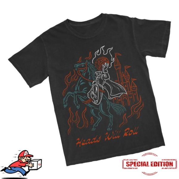 The Lost Bros Merch Store Shop Heads Will Roll Tee