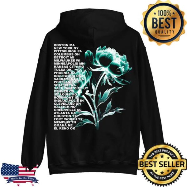 The Official Bush Store Merch Shop Vertical Logo Tour Hoodie