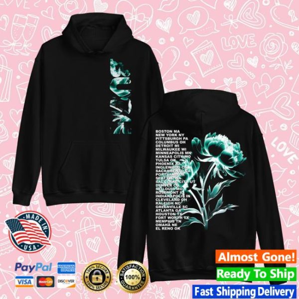 The Official Bush Store Merch Shop Vertical Logo Tour Hoodie