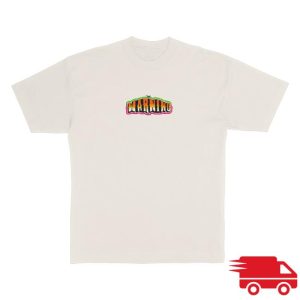 The Warning Band Merch Store Shop Wall Logo T-Shirt