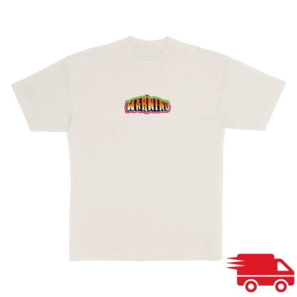 The Warning Band Merch Store Shop Wall Logo T-Shirt