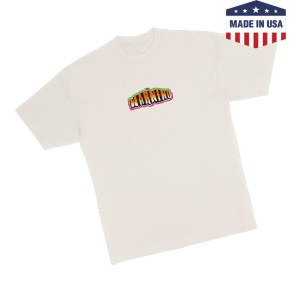 The Warning Band Merch Store Shop Wall Logo T-Shirt