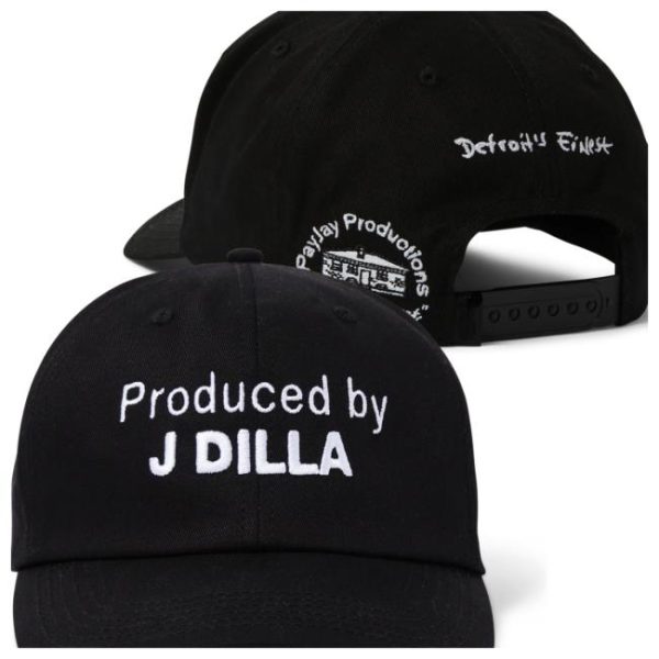 Hufworldwide Store Merch Huf X J Dilla Snapback Hat