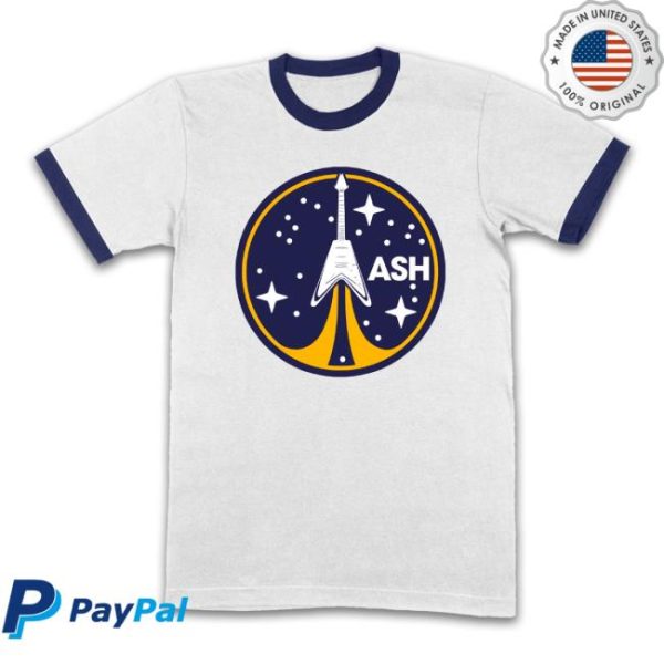 Ash-Official Store Merch Flying V T-Shirt