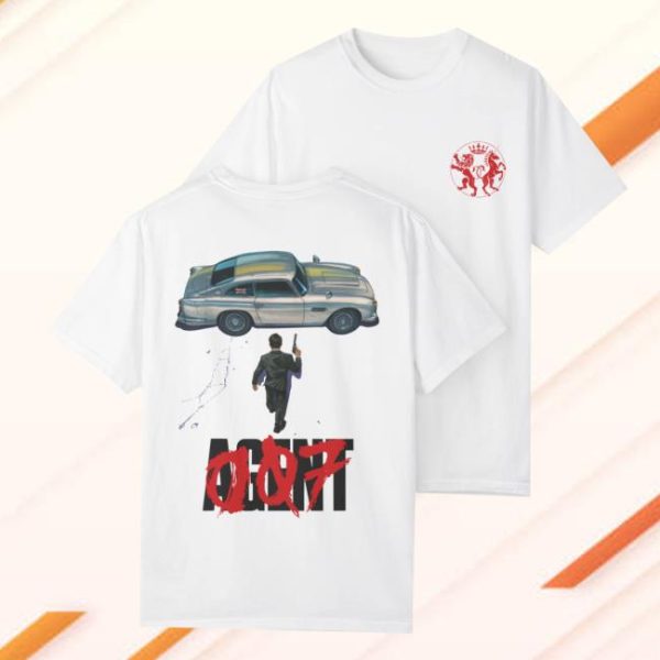 Heavy Spoilers Store Merch ‘Agent’ Double-Sided Heavyweight Tee