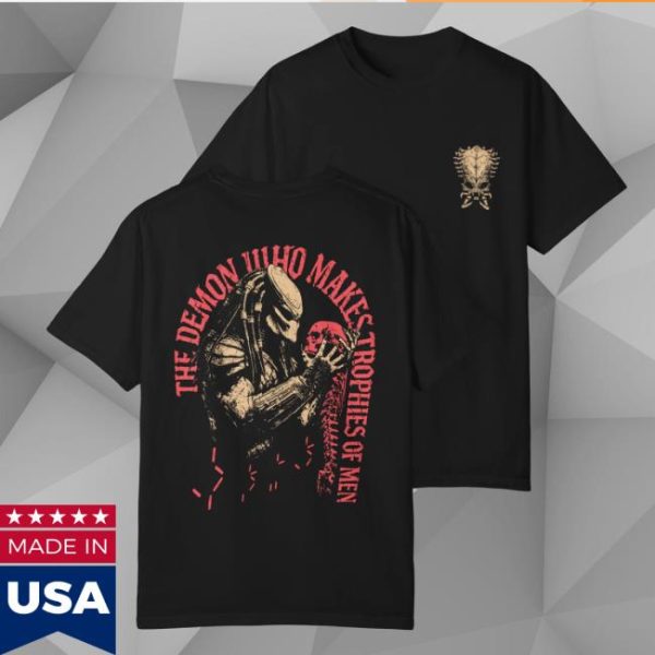 Heavy Spoilers Store Merch Trophy Hunter’ Double-Sided Tee