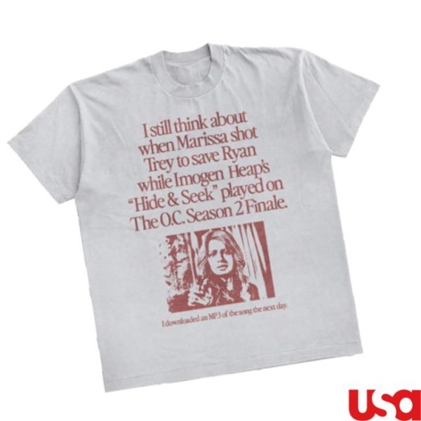 Wavey Goods Store Merch I Still Think About When Marissa Shot Trey On The O.C. Season 2 Finale T-Shirt