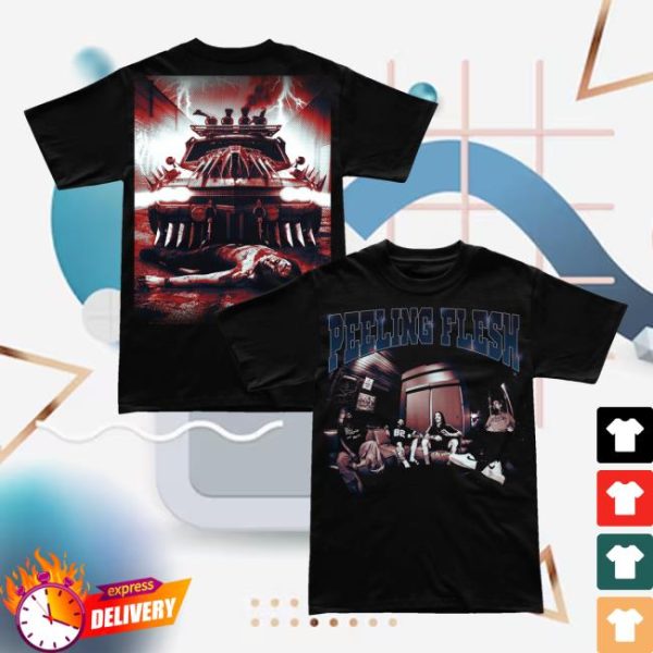 Unique Leader Records Merch Store Shop Peeling Flesh Pf Radio 2 Hiphop T-Shirt