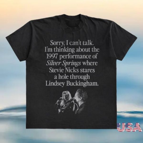 Wavey Goods Store Merch I’m Thinking About The 1997 Performance Of Silver Springs T-Shirt