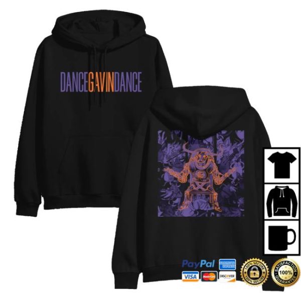Dance Gavin Dance Merch Store Shop Outline Hoodie