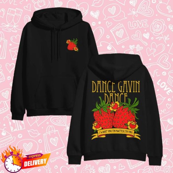 Dance Gavin Dance Merch Store Shop Strawberry’s Wake Hoodie