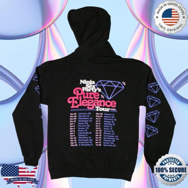 Good Merch Only Store Shop Pure Elegance Tour Hoodie
